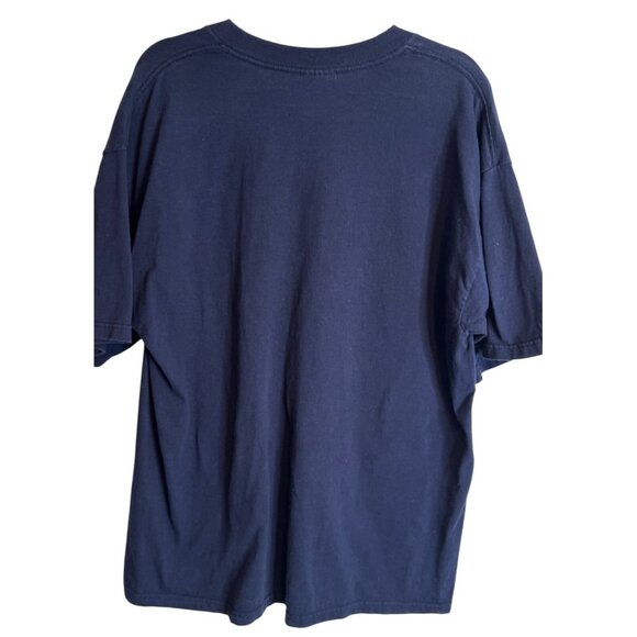 The Simpsons XL Worlds Greatest Dad Graphic T-Shirt Navy Gildan Cotton Mens - Picture 10 of 12